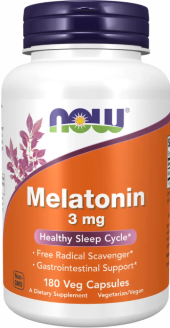 Мелатонин Now Foods Melatonin 3 mg 180 вег капс Киев - изображение 1