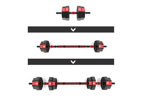 Набор композитной штанги и гантели 15 кг HMS SGC15 Киев