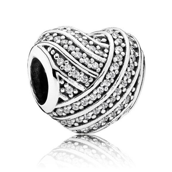 Серебряный шарм Пандора  