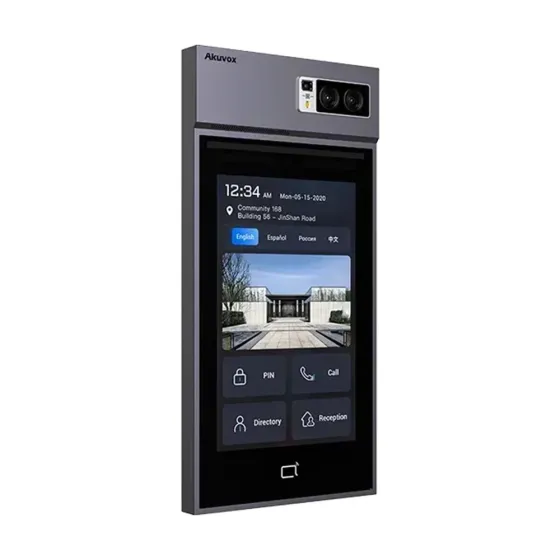 IP-відеопанель багатоабонентська 5Mp Akuvox S539 з екраном 10