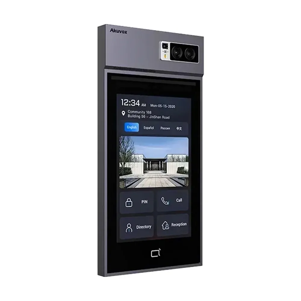 IP-відеопанель багатоабонентська 5Mp Akuvox S539 з екраном 10