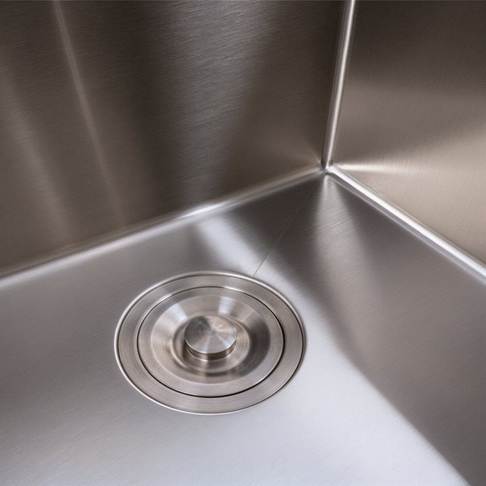VALESO Кухонна мийка 45*45 Valeso Handmade нержавійка(сифон крулий 3,0/0,8) Киев - изображение 5