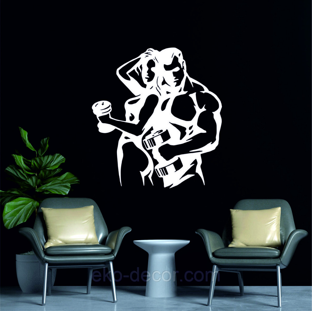 Декоративне настінне Панно «Бодібілдінг», Декор на стіну Київ - фото 5