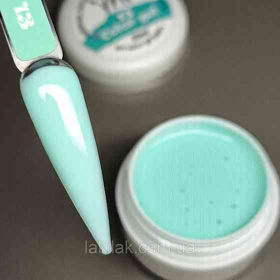 Гель для нарощення нігтів Mi Color Gel 13 (м'ятний) 30мл Херсон