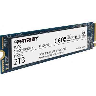 Накопитель SSD M.2 2280 2TB Patriot (P300P2TBM28) Винница
