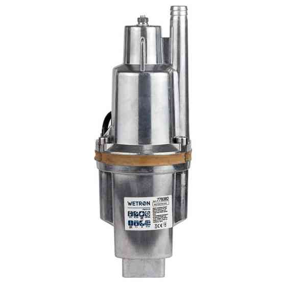 Насос вібраційний 0.25кВт, H 75м, Q 18л/хв, 100мм, 10м кабелю, верхній забір NO-86 Івано-Франківськ