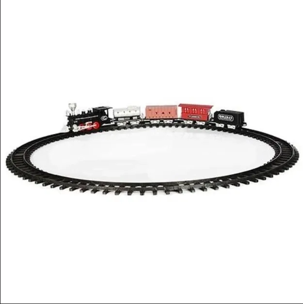 Залізниця поїзд та вагони довжина колій 138 см світло звук (YY-098) Чернігів - фото 3