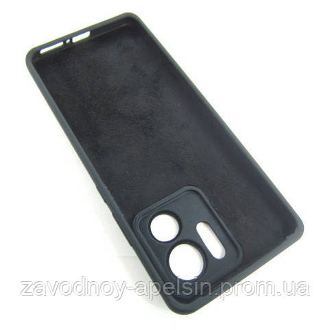 Motorola Moto Edge 40 Силіконовий чохол Захист камери (чорний) Одеса - фото 2