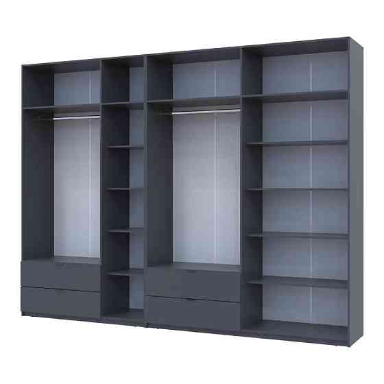 Шафа для одягу Doros Лукас Графіт 3+4 ДСП 280х50х240 DRS-011696 (42005121) Львів