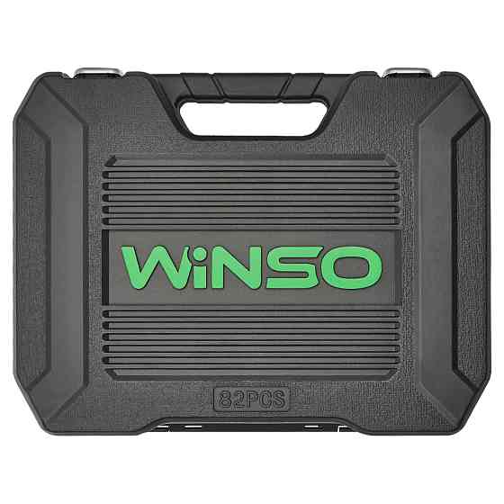 Професійний набір інструментів в кейсі Winso Pro 1/2", 1/4" 72 T, CR-V, 82од. Львів