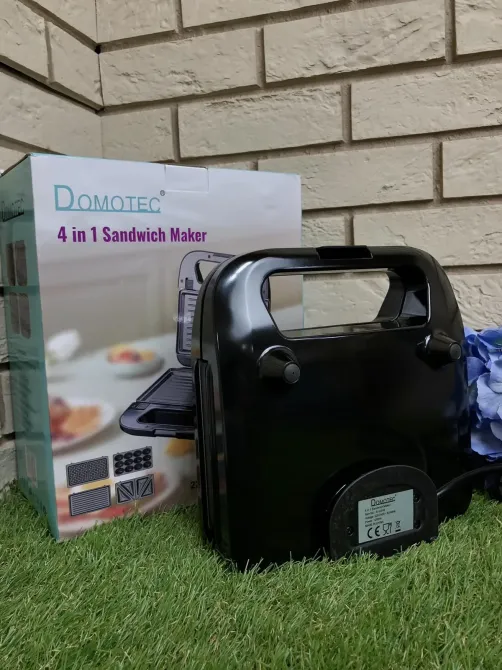 Вафельница-сендвичница 4в1 Domotec SI-234B 1200w Коломия - фото 2