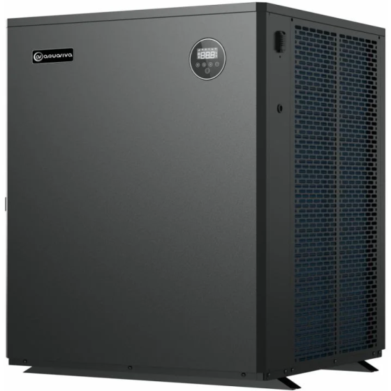 Инверторный тепловой насос для бассейна 160 м3 Aquaviva Model Vertical 35 (35.2 кВт) Киев