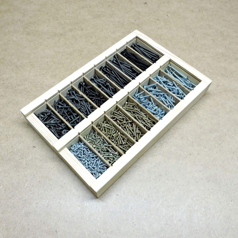 Набір 2х саморізів по дереву і з прессшайбою 1550шт Миколаїв - фото 1