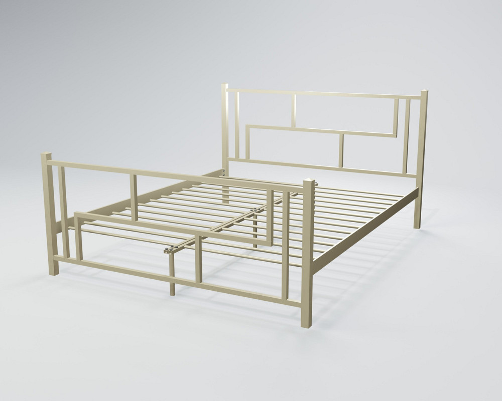 Ліжко двоспальне Amis 160x200 бежевий Київ - фото 1