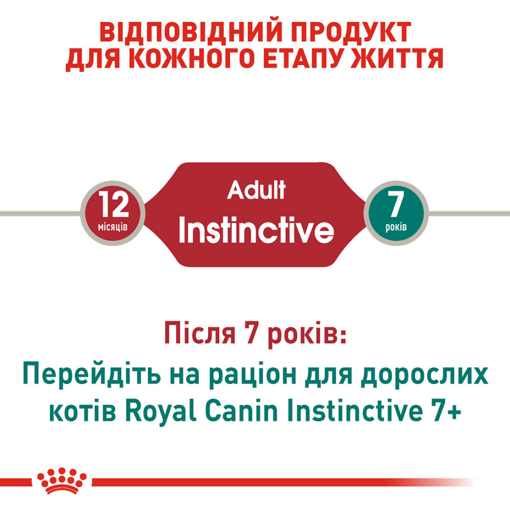 Вологий корм для дорослих котів ROYAL CANIN INSTINCTIVE LOAF 0.085 кг Київ - фото 3