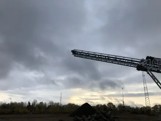 Радіальний конвеєр Автоматичний Телескопічний Ptrc1000, 1000 т/год, PolygonMach Туреччина Київ
