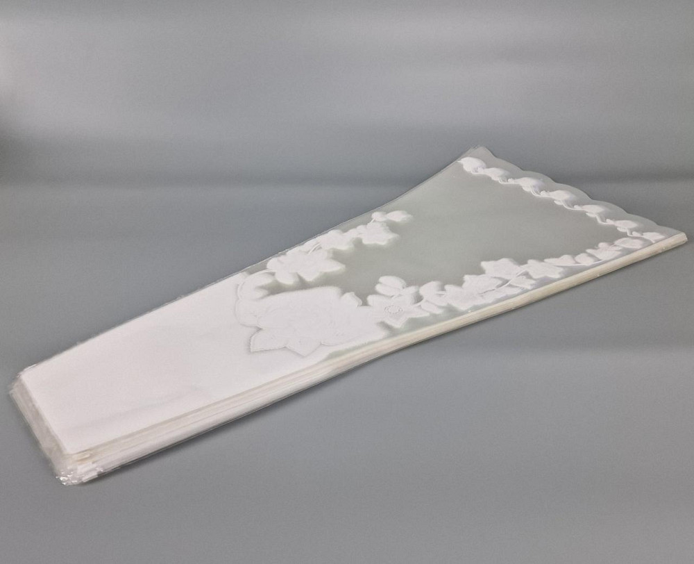 Упаковка конус под цветы h80/14низ/38верх(100шт) узор 182 (3) (100 шт) Харьков - изображение 2