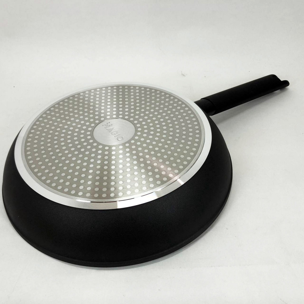 Сковорода зручна для кухні MAGIO, Сковорода для газової плити з товстим дном QZ-86 Івано-Франківськ - фото 4