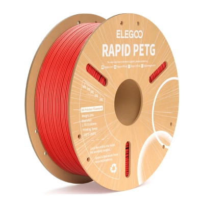 Пластик для 3D-принтера ELEGOO Rapid PETG 1кг, 1.75мм, red (50.203.0218) Винница - изображение 1