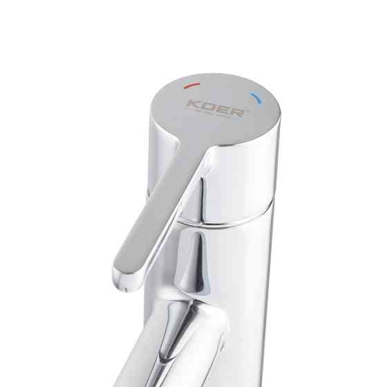 Высокий смеситель для умывальника Koer KB-11029-01 хром KR5479 Харьков