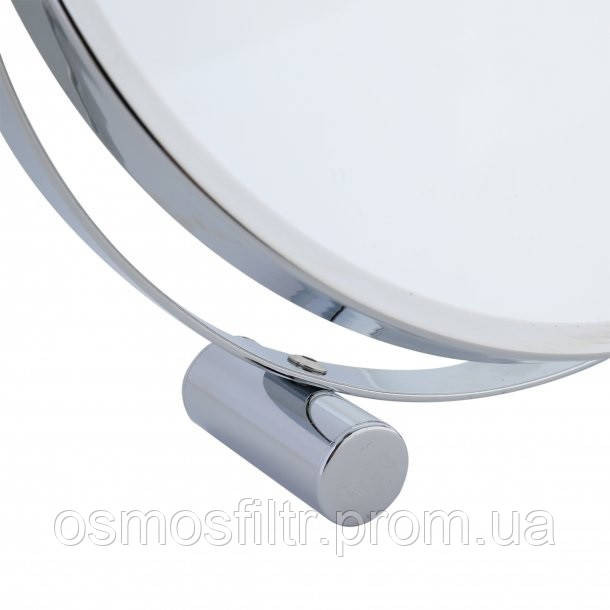 Зеркало косметическое настольное AXENTIA 3:1 хром O 17 см (282800) Киев - изображение 4