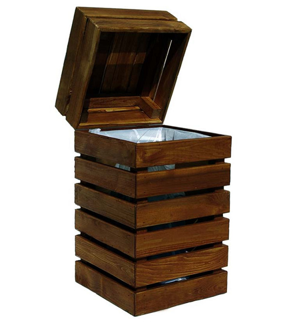 Бокс для сміттєвого бака "Дінгірі" капучино Миколаїв - фото 1