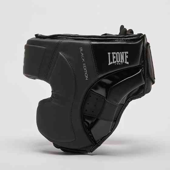 Боксерський шолом Leone CS435 BLACK Edition M (капа у комплекті) Каменское