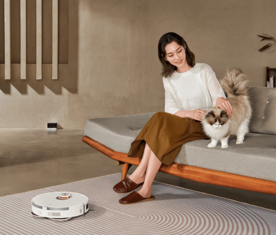 Робот-пилосос з вологим прибиранням Xiaomi Robot Vacuum S20+ (White) EU Київ