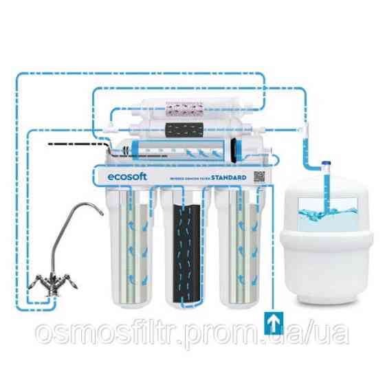 Фильтр обратного осмоса Ecosoft Standard с минерализатором (MO650MECOSTD) Киев