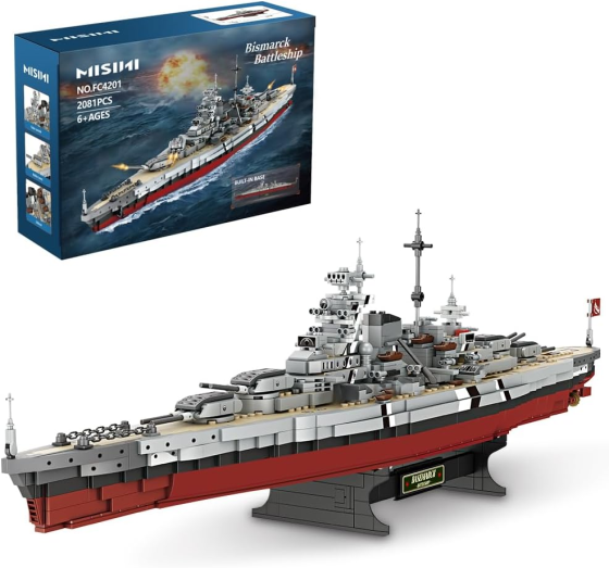 Конструктор MISINI Technik FC4201 лінкор Бісмарк Луцк