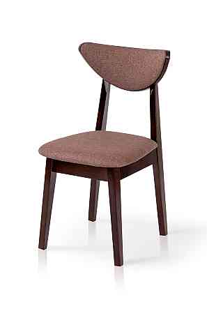 Стілець ОСТІН м'який, горіх темн/коричнева ткан Киев