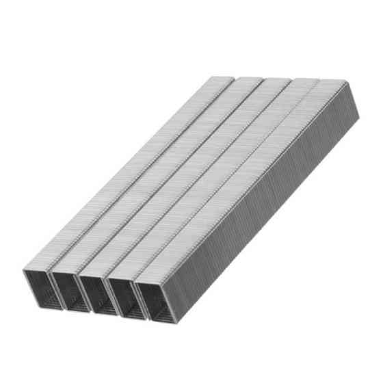 Скоба гартована 16 мм, ширина 11,3 мм, перетин 1,20 мм, 1000 шт/упак INTERTOOL RT-0156 Київ