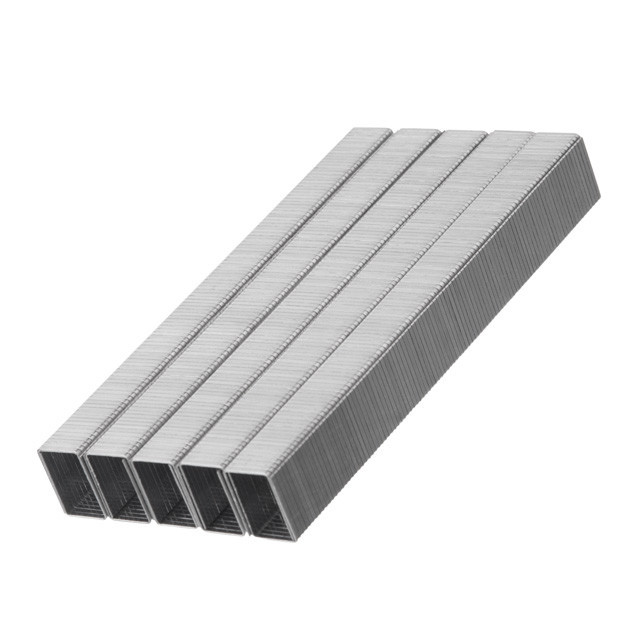 Скоба гартована 16 мм, ширина 11,3 мм, перетин 1,20 мм, 1000 шт/упак INTERTOOL RT-0156 Київ - фото 2