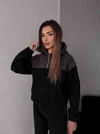 Женский теплый костюм двухцветный Одесса