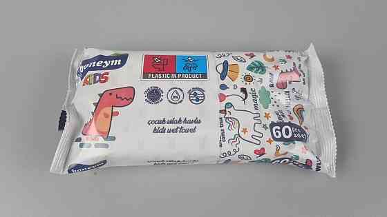 Влажная салфетка  60 шт без клапана 