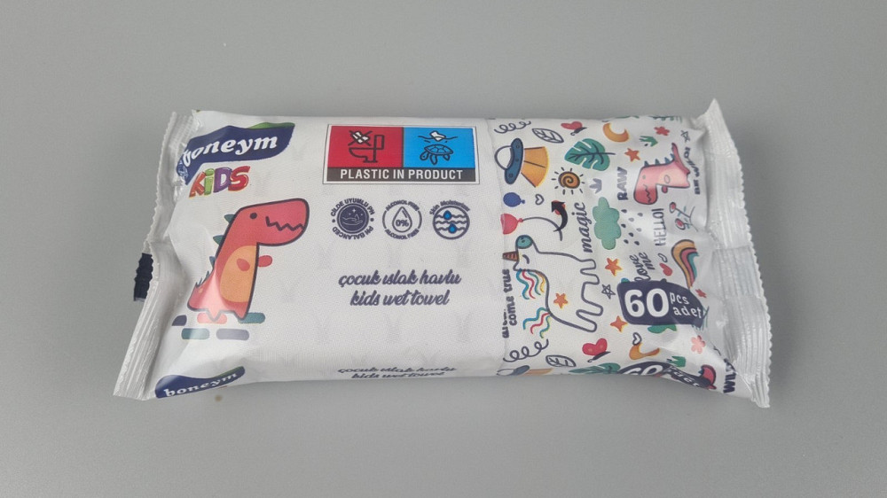 Влажная салфетка  60 шт без клапана 