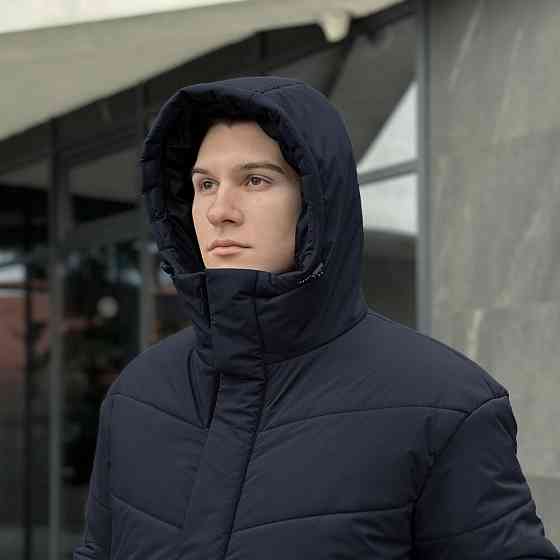 Темно-синяя зимняя куртка для мужчин Pobedov Legas Киев