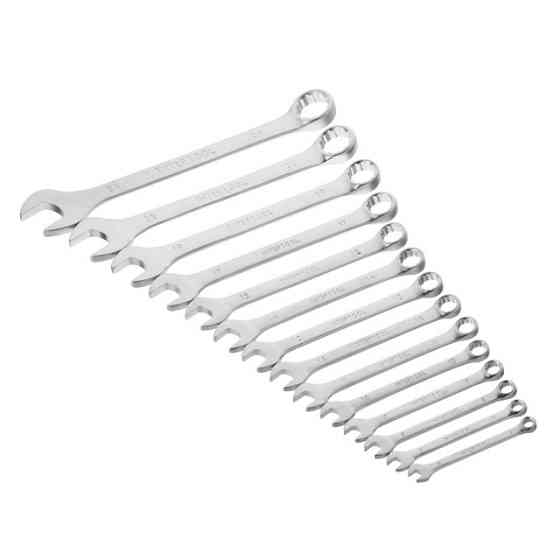 Набор ключей комбинированных, 14 шт, 6-24 мм, Cr-V INTERTOOL HT-1252 Киев