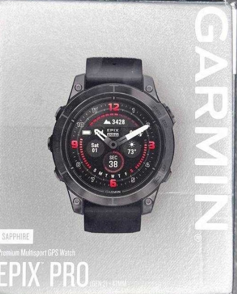 Garmin Epix Pro Gen 2 Sapphire 47mm Carbon G. DLC Tit. Харьков - изображение 6
