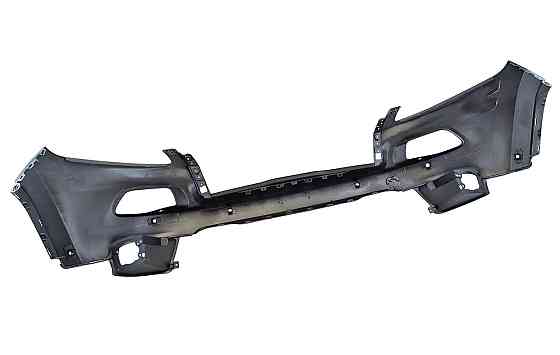 Бампер передний Jeep Cherokee 5 KL (2014-2017) дорест верхняя часть под парктроник (6 отверстий) омыватель (2 отверстия) с Мукачево