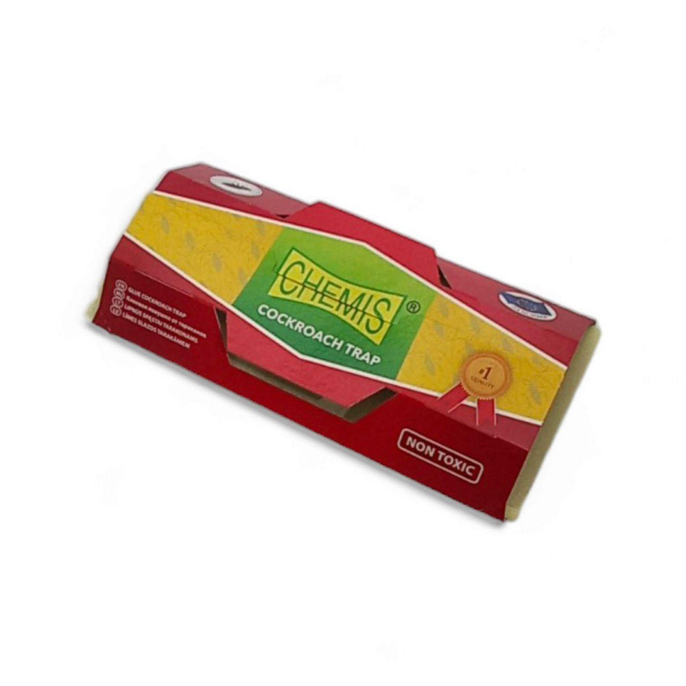 Клейова пастка-будиночок від тарганів Chemis із принадою 5 шт — Euroimpex Польща, безпечний засіб Харків - фото 1