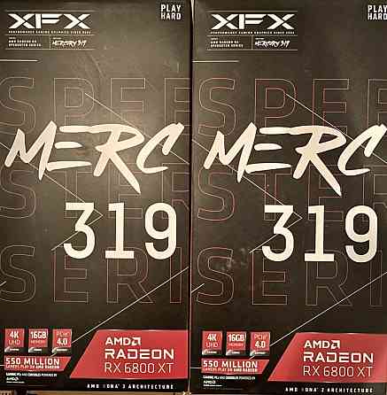 Відеокарта XFX RX 6800xt Speedster MERC319 Gaming 16Gb 6800   Розпродаж!!! Київ
