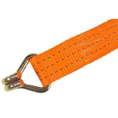 Стяжний ремінь Poputchik кінцевий з гаками 0,8 т.4м (29-500-IS) Вінниця