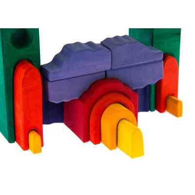 Конструктор Nic деревянный Все в замке зеленый (NIC523269) Винница