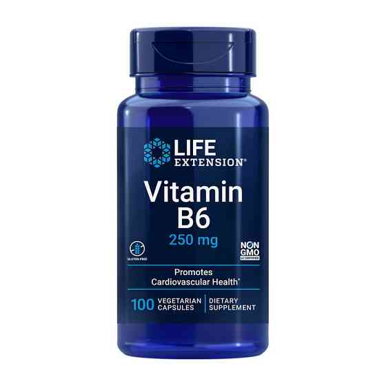 Vitamin B6 250 mg (100 veg caps) Луцк