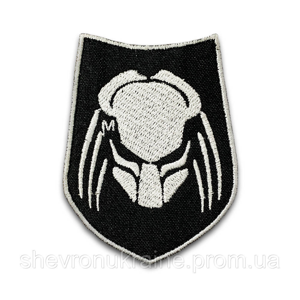 Шеврон ХИЩНИК (Форма щит. На липучке) Размер 8x7.5см Киев - изображение 7