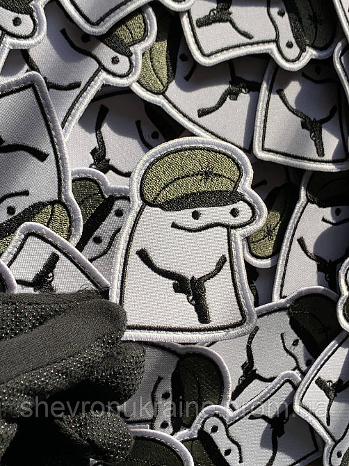 Шеврон Флорк керівник (Форма контурна. На липучці) Розмір 8x6.5см Київ - фото 5