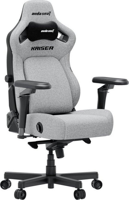 Крісло для геймерів Anda Seat Kaiser 4 V2 Size XL PVC Gray Fabric (AD12YDDC-XLL-20-G-CF-03) ( 21333 ) Харьков - изображение 20
