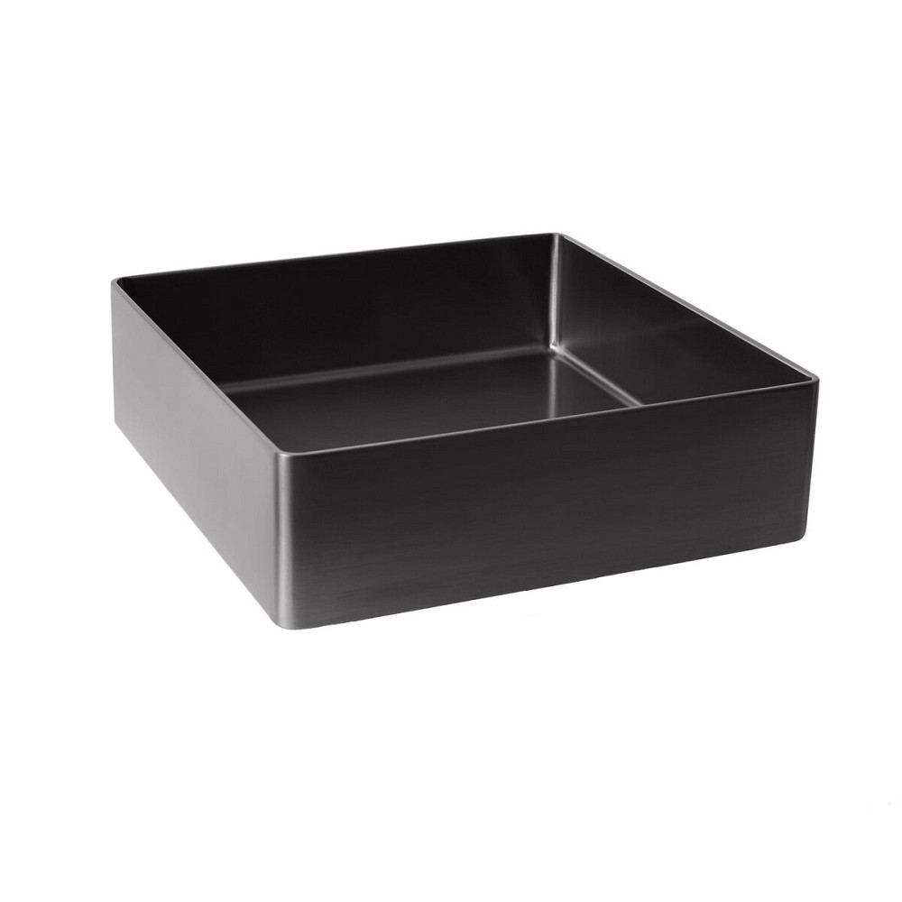 Умивальник Platinum Handmade PVD чорний 400x400 мм Коломыя - изображение 5