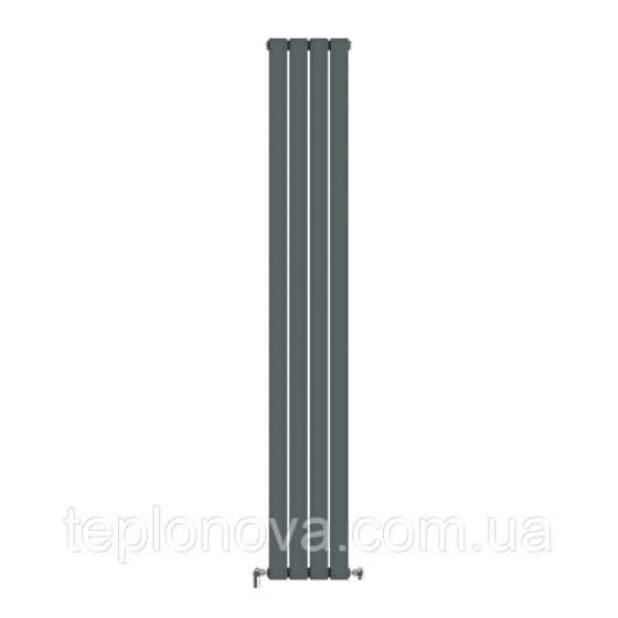 Дизайнерский радиатор 1800/272 (мм) антрацит IDEALE VITTORIA (боковое подключение) 12 4/1800/272 Черновцы